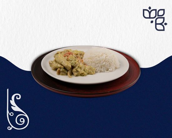 Köri Soslu Tavuk & Pirinç Pilavı