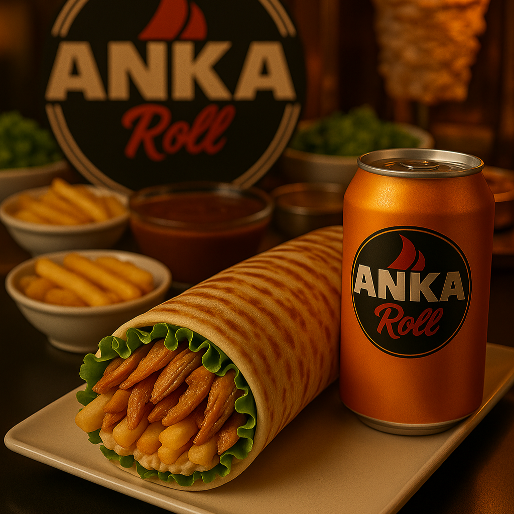 Menü Antakya Usulü Humus Tavuk Döner Dürüm