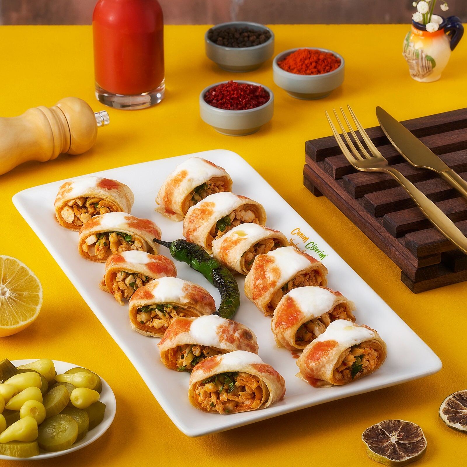 Yoğurtlu Tavuk Tantuni