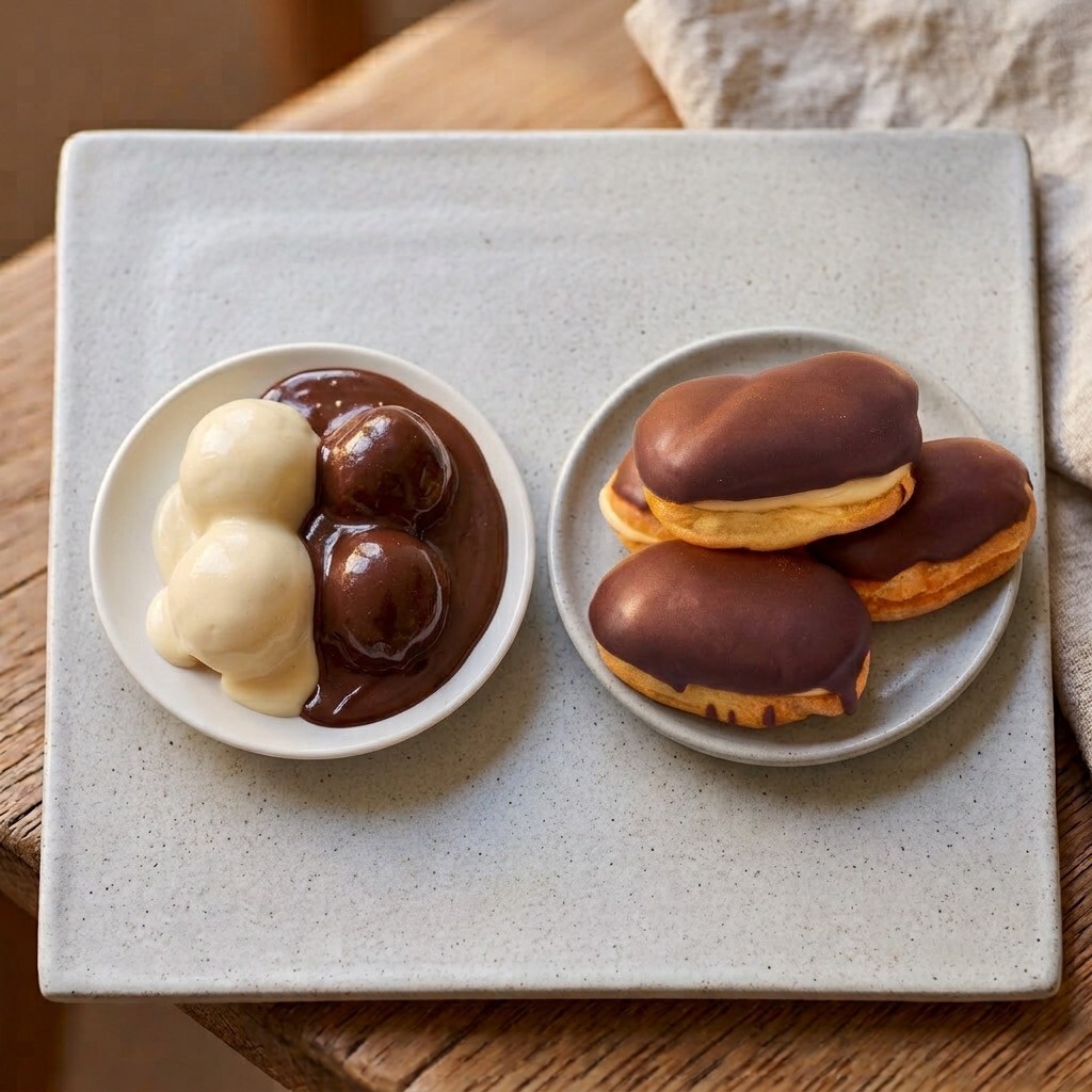6 Adet Profiterol (300 gr.) – 250 gr. Çikolatalı Ekler