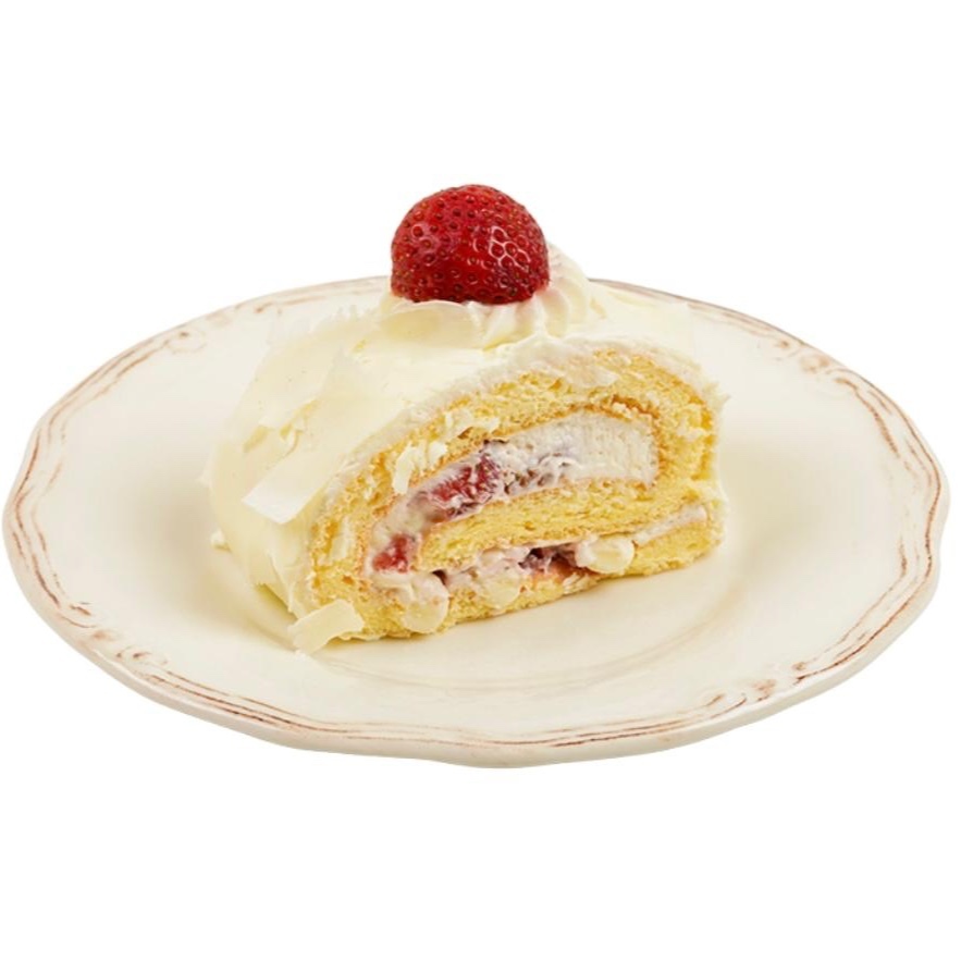 Çilekli Sarmal Pasta