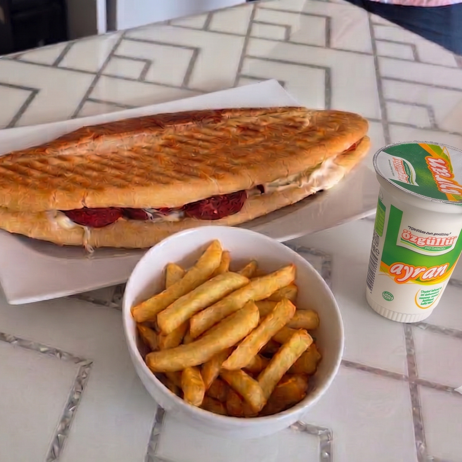 Bütün Karışık Tost Menü 2