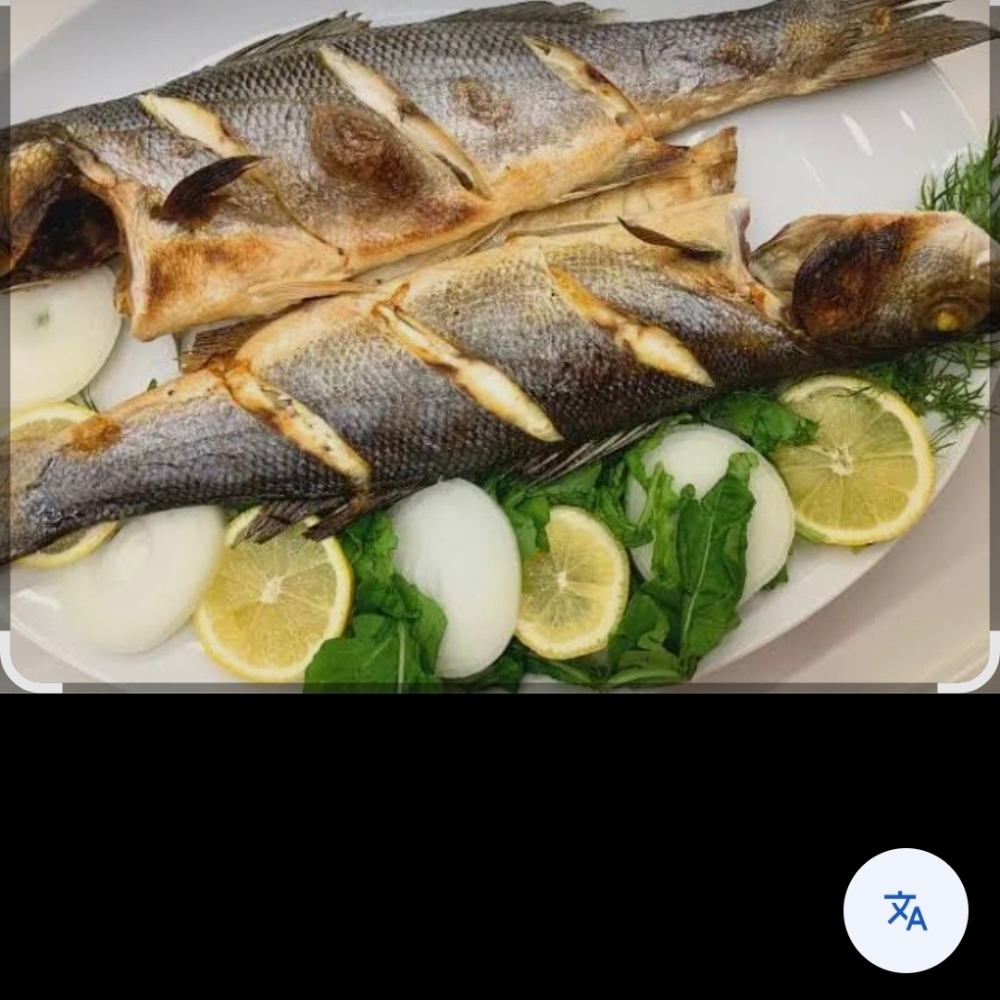 2 Kişilik Izgara Levrek Menü