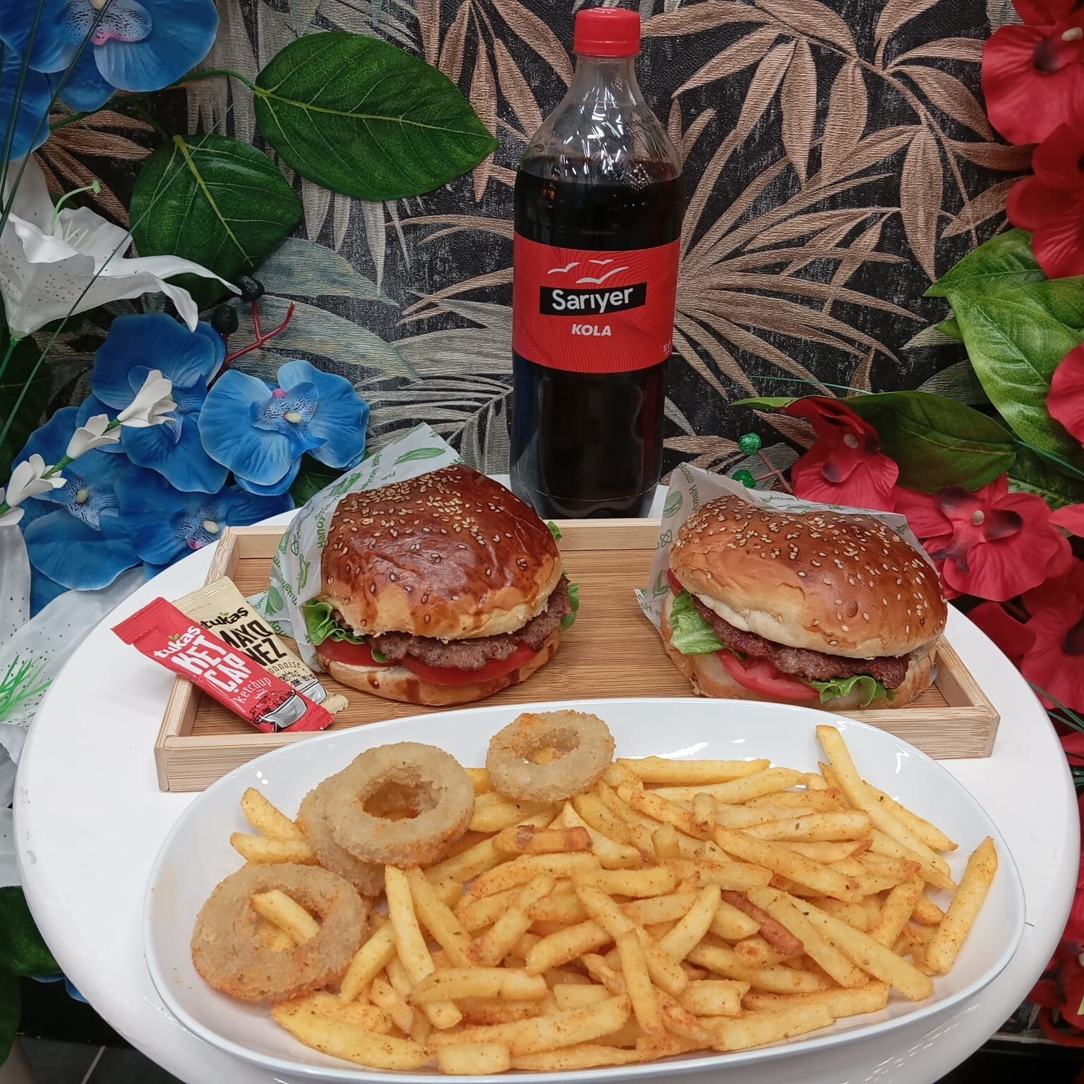2'li Et Burger Menü
