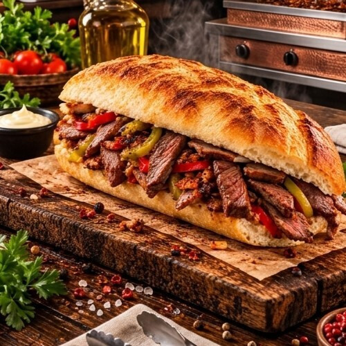 Yarım Ekmek Arası Et Döner
