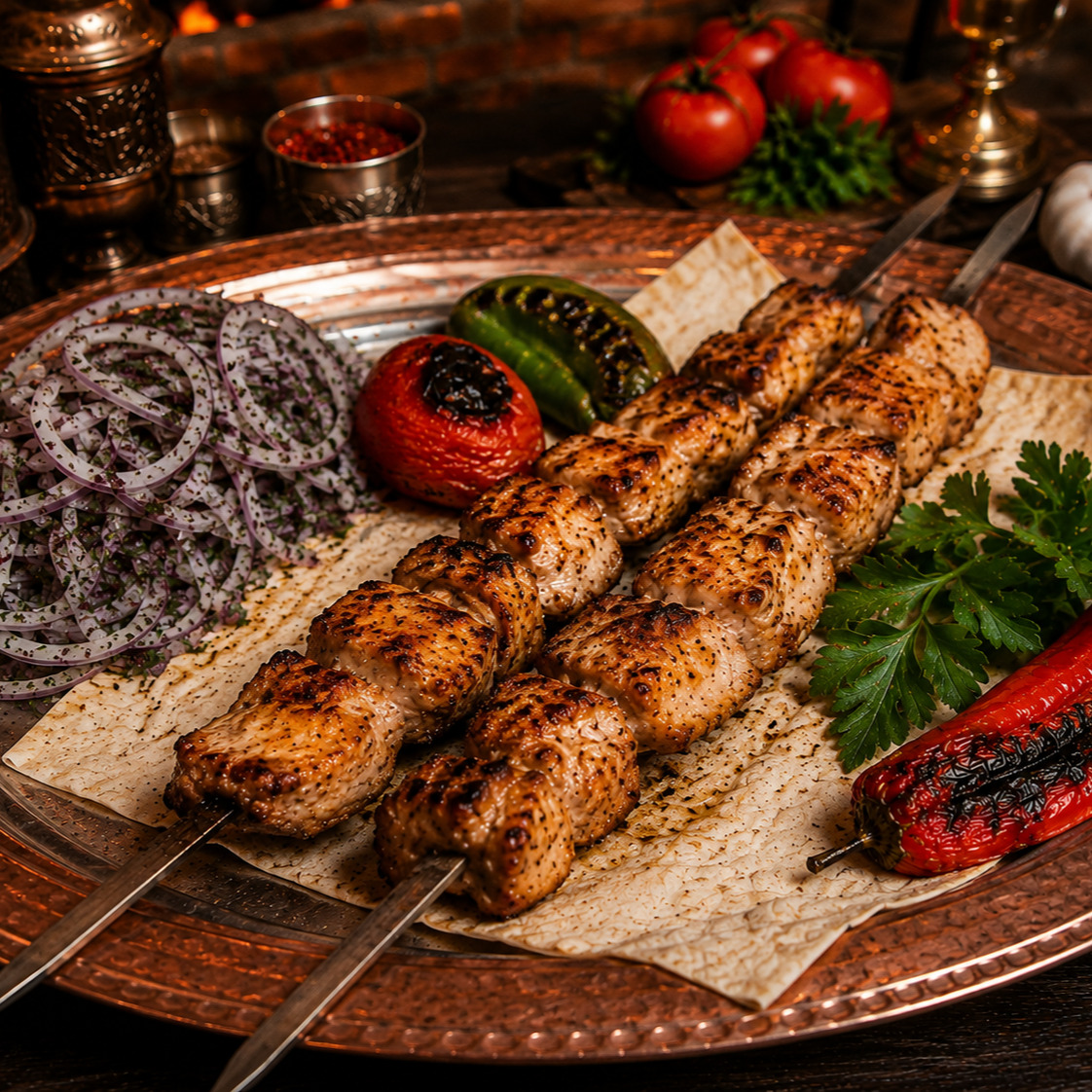 Tavuk Pirzola Şiş