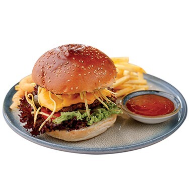 Cheddar Peynirli Burger