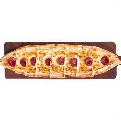 Sucuklu Kaşarlı Pide (Açık)