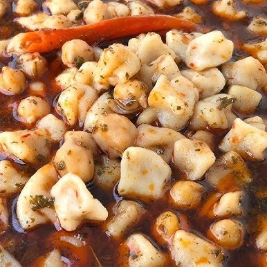 Yüksük Çorbası 1 Kg (Pişmiş Sıcak Servis) Doğal Ev Yapımı
