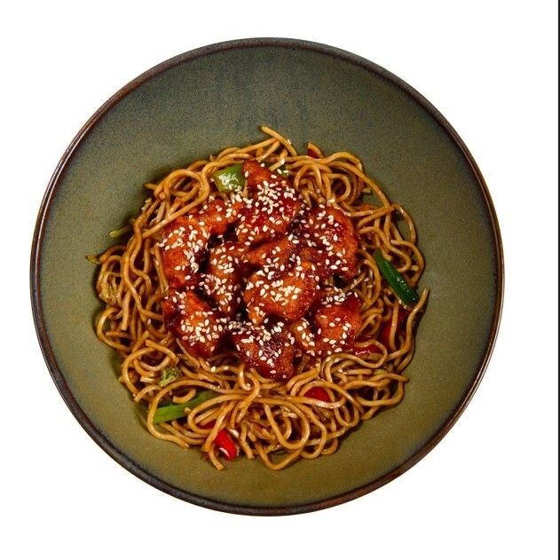 Sebzeli Noodle General Tso
