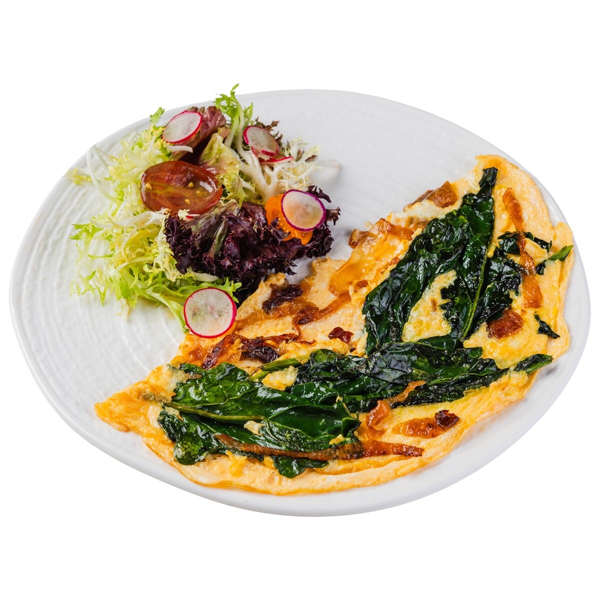 Ispanaklı Omlet