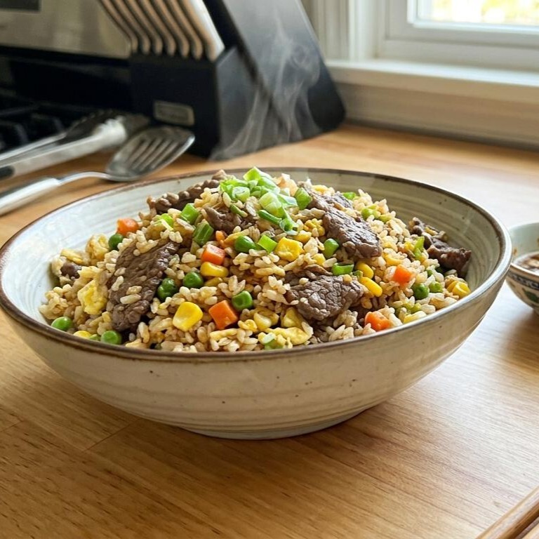 Dana Etli Çin Pilavı