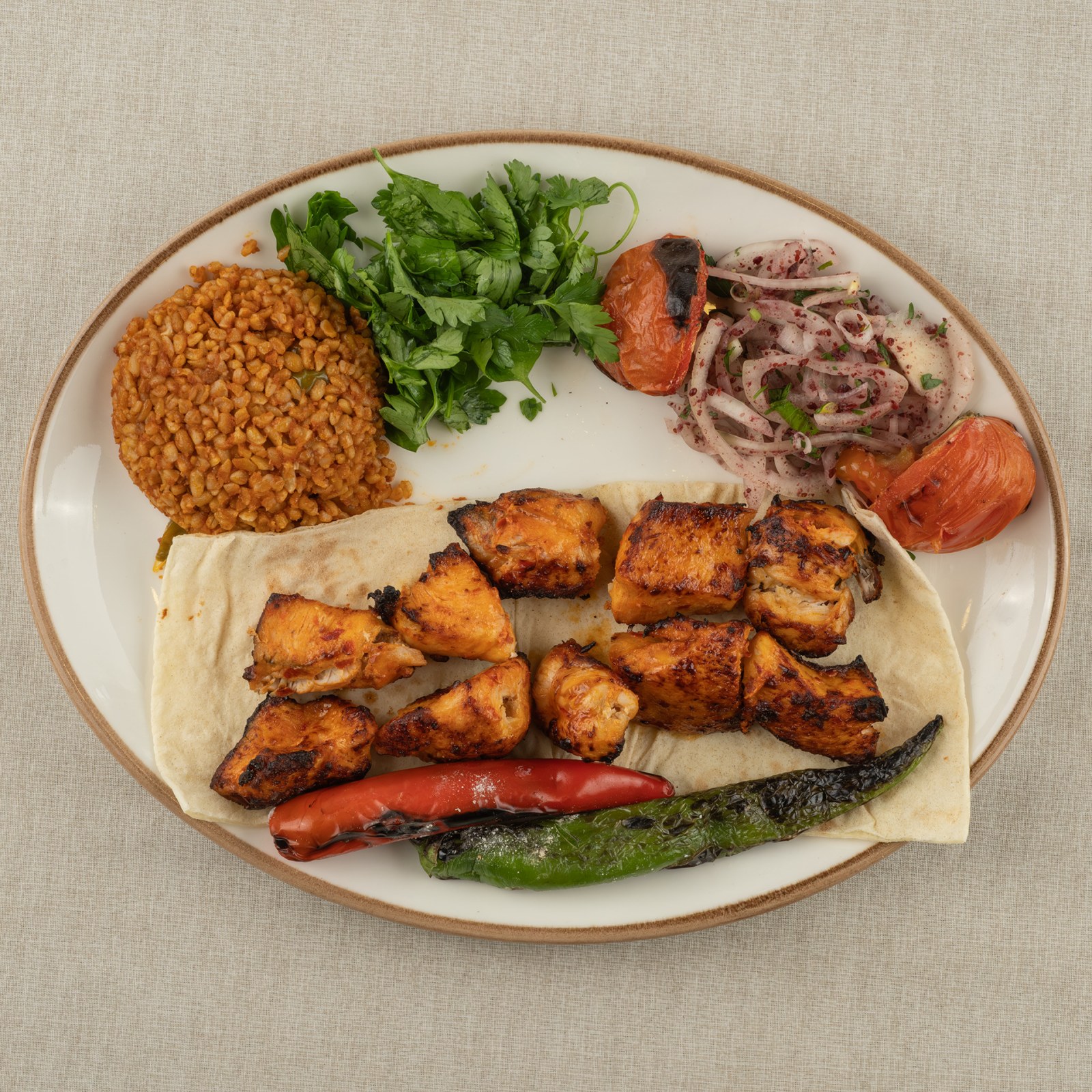 Tavuk Şiş (Terbiyeli)