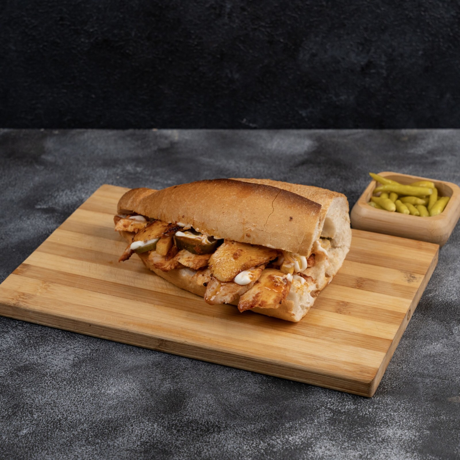 Yarım Ekmek Tavuk Döner (70 gr.)