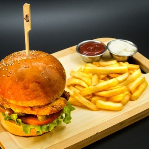 Tavuk Burger Menü
