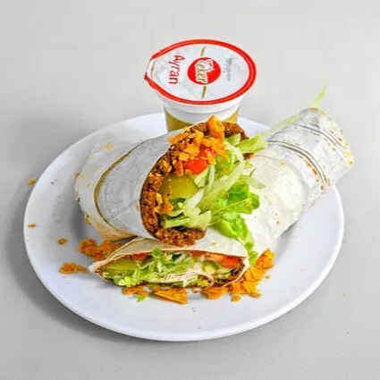 Doritoslu Çiğ Köfte Dürüm Ayran Menü