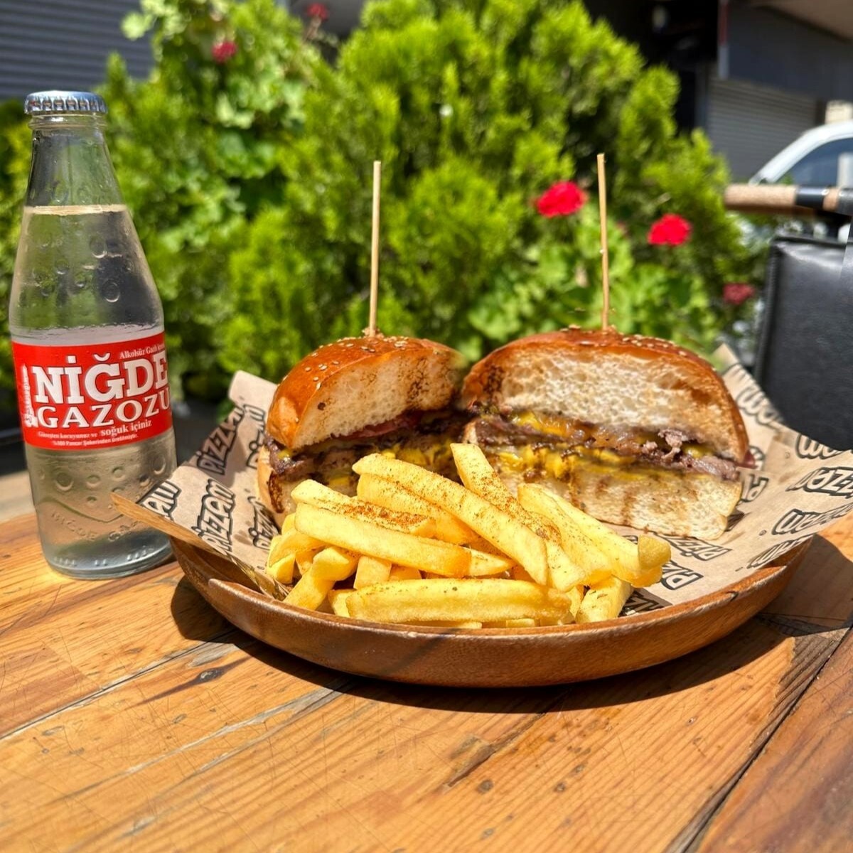 Cheese Burger menü