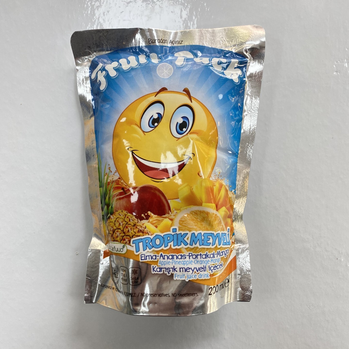 Fruit Pack Tropik Meyveli 200ml
