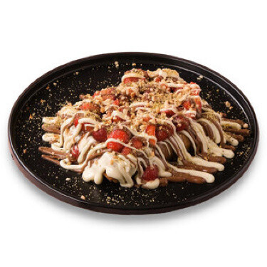 Meyveli Waffle(Büyük Boy Hamur)