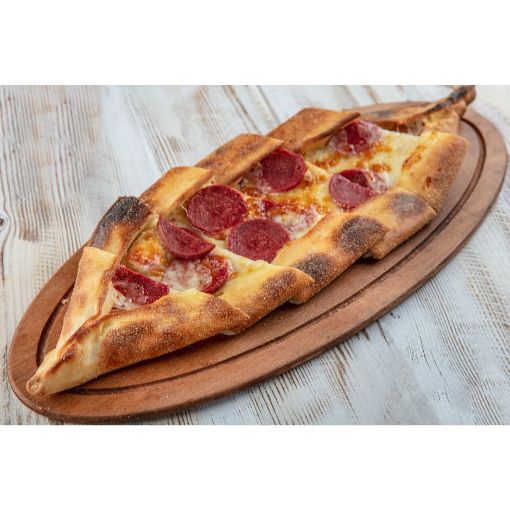 Sucuklu Kaşarlı Pide (Açık)
