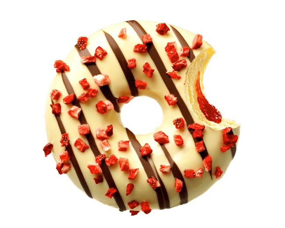 Straw Jelly Donut