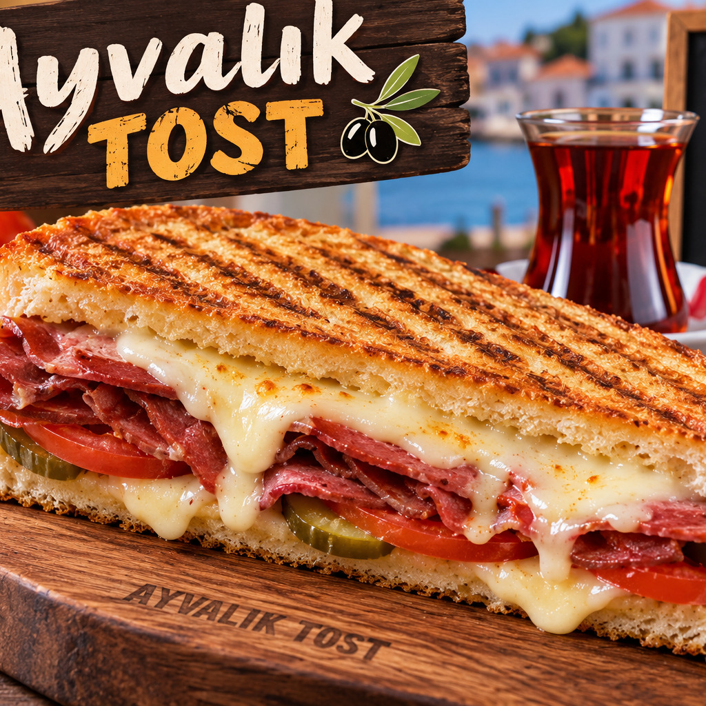 Ayvalık Tostu Menü