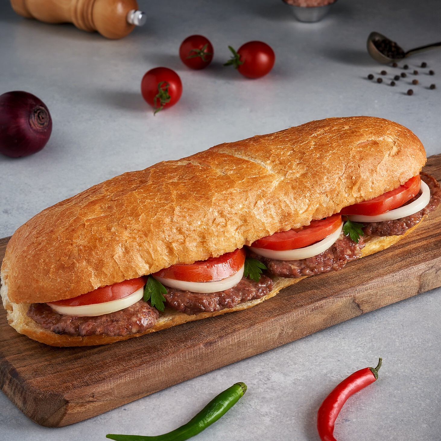 Ekmek Arası Izgara Köfte