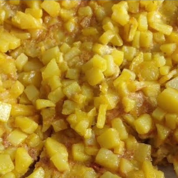 Küp Patates,Kapya Biber,Sucuk,Kaşarlı Omlet