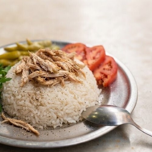 550 gr + pilav üzeri 150 gr+coca cola