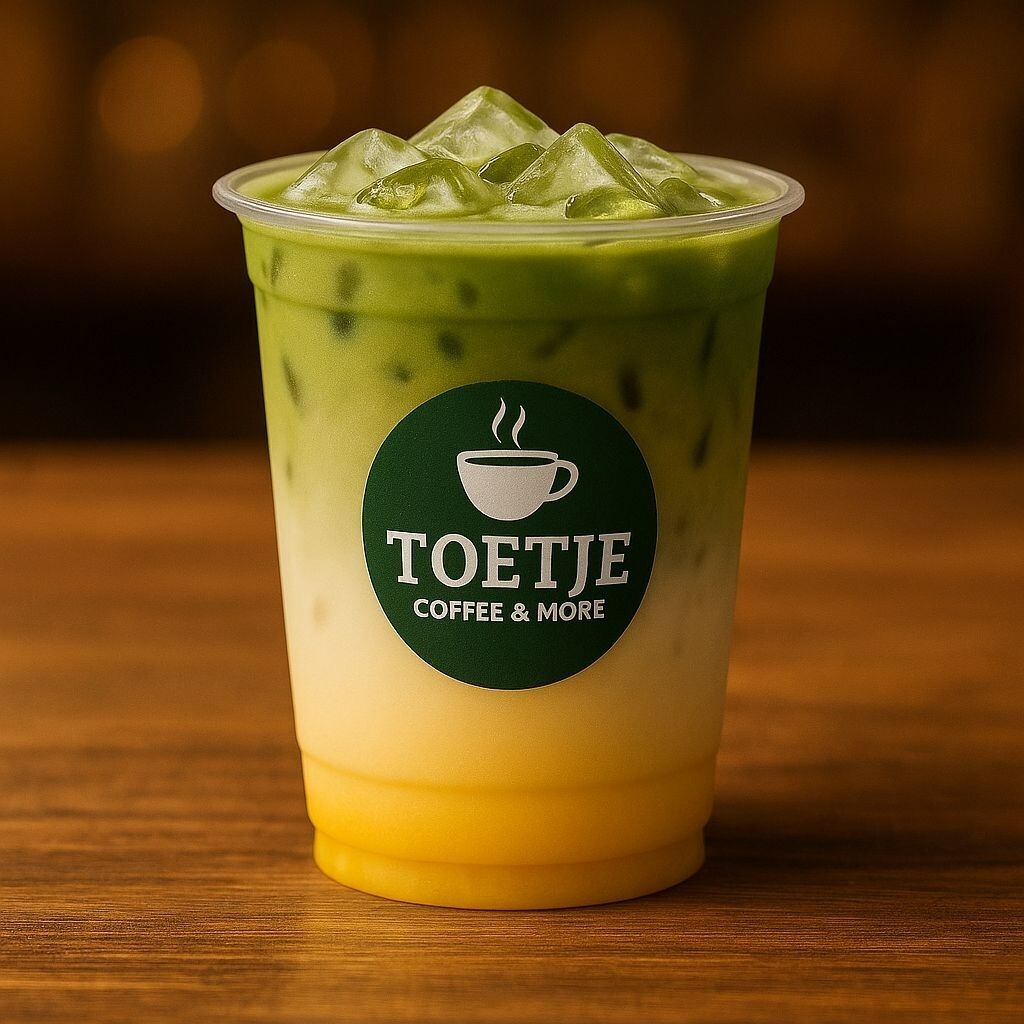 Mango Matcha Latte