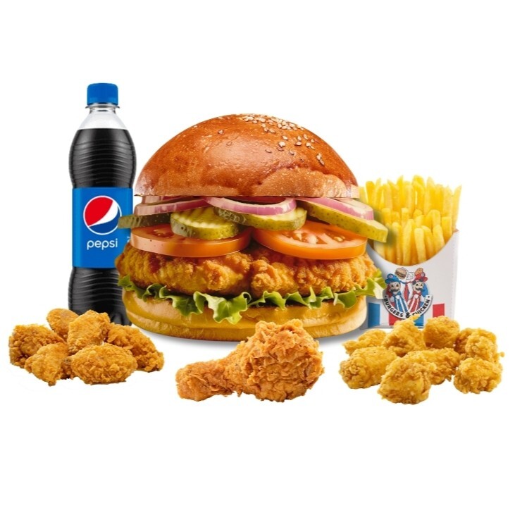 GoldenChick Mix menü