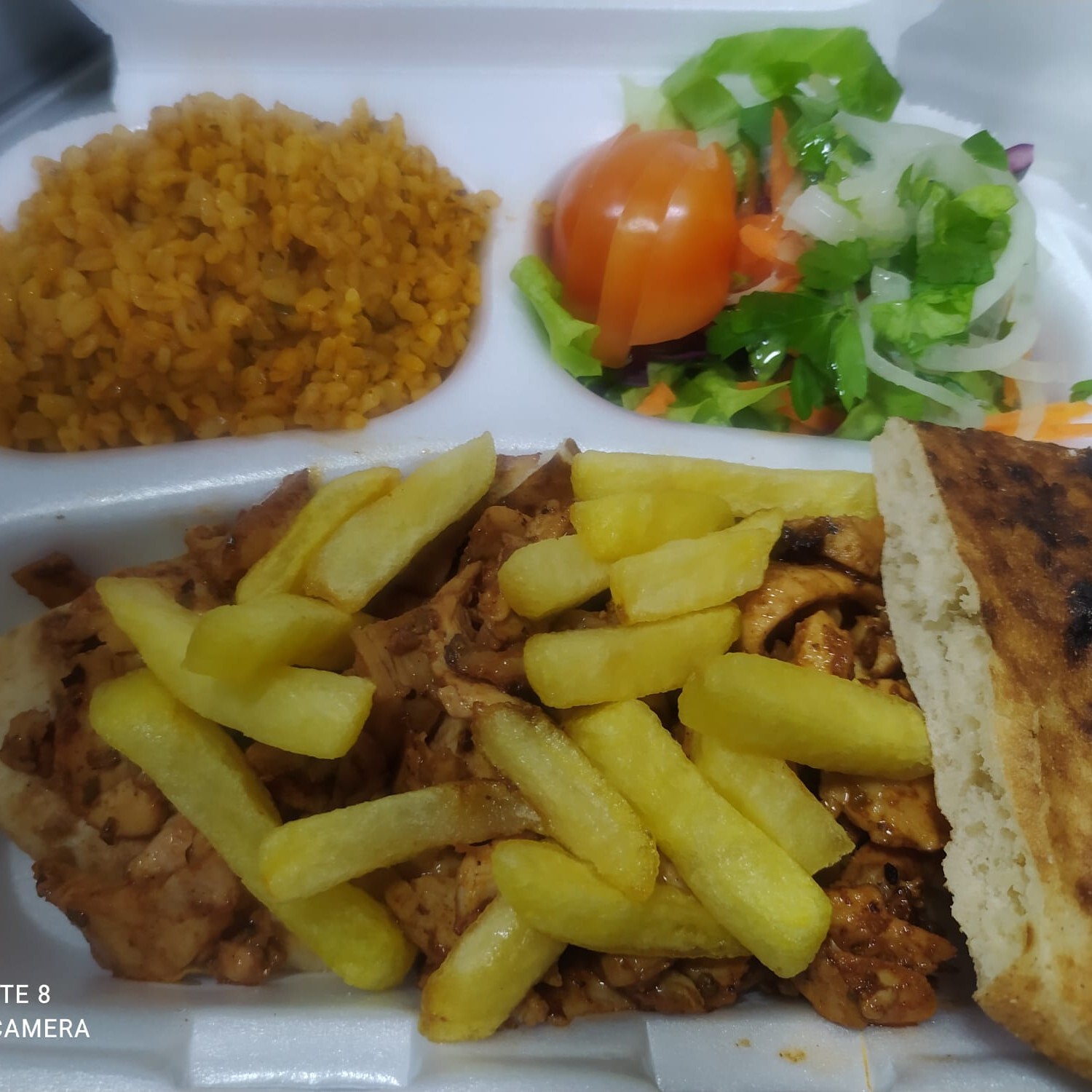 Tabak Servis Tavuk Döner