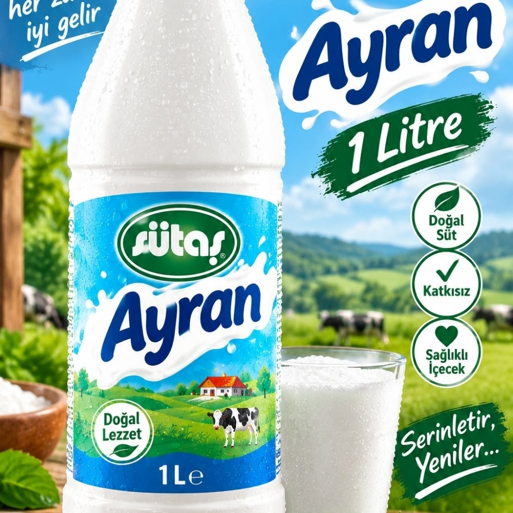 Sütaş Ayran (1 L)