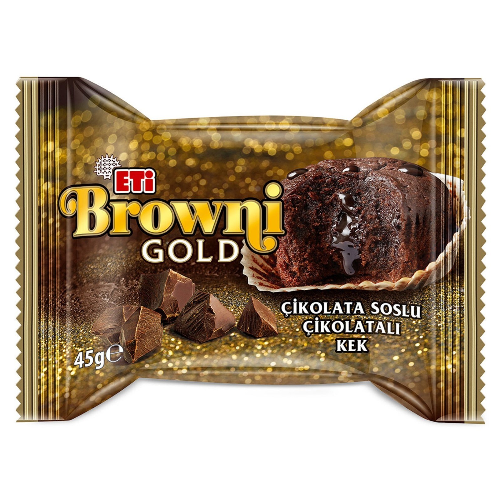 Eti Brownie Gold Çikolatalı Kek