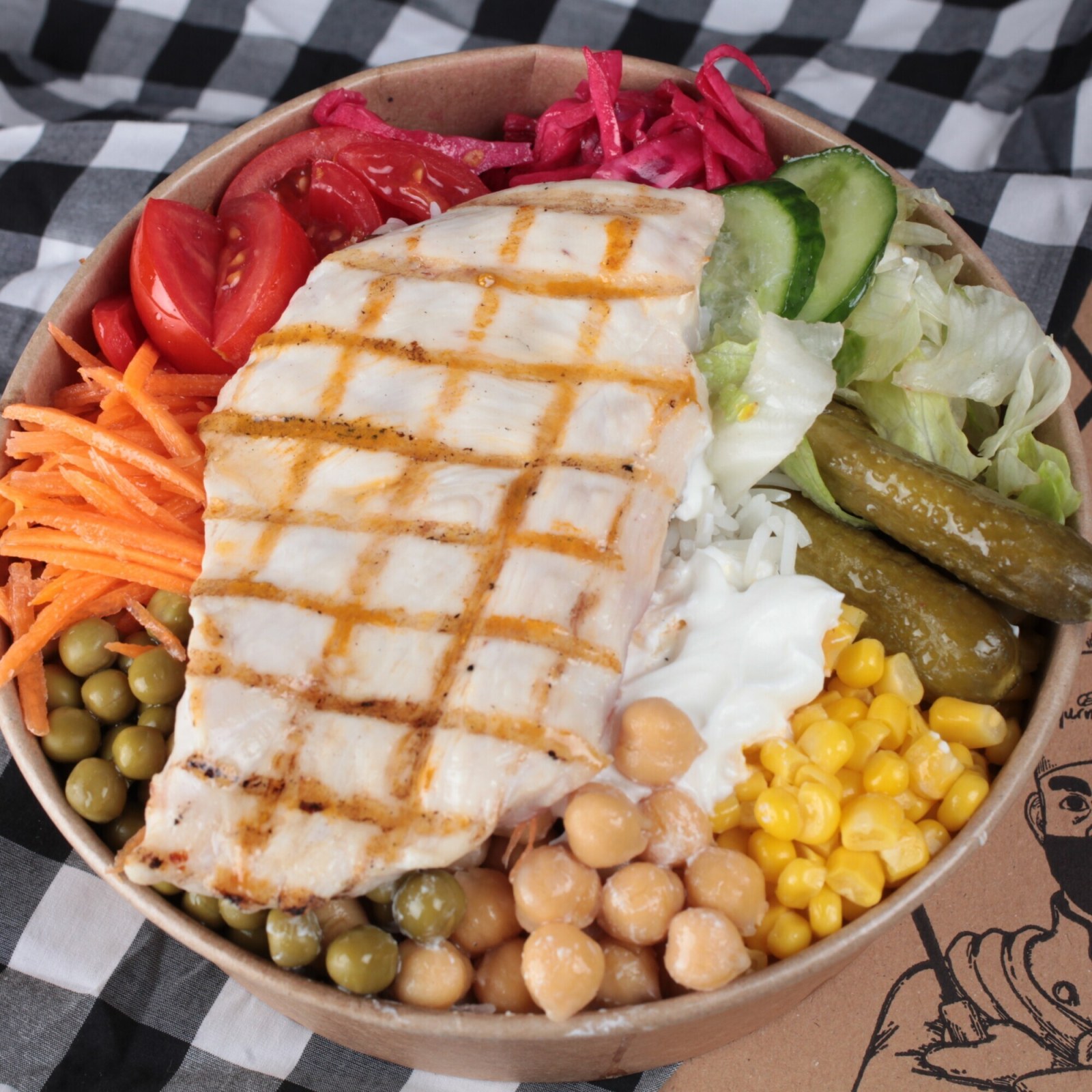Izgara Tavuk Bowl