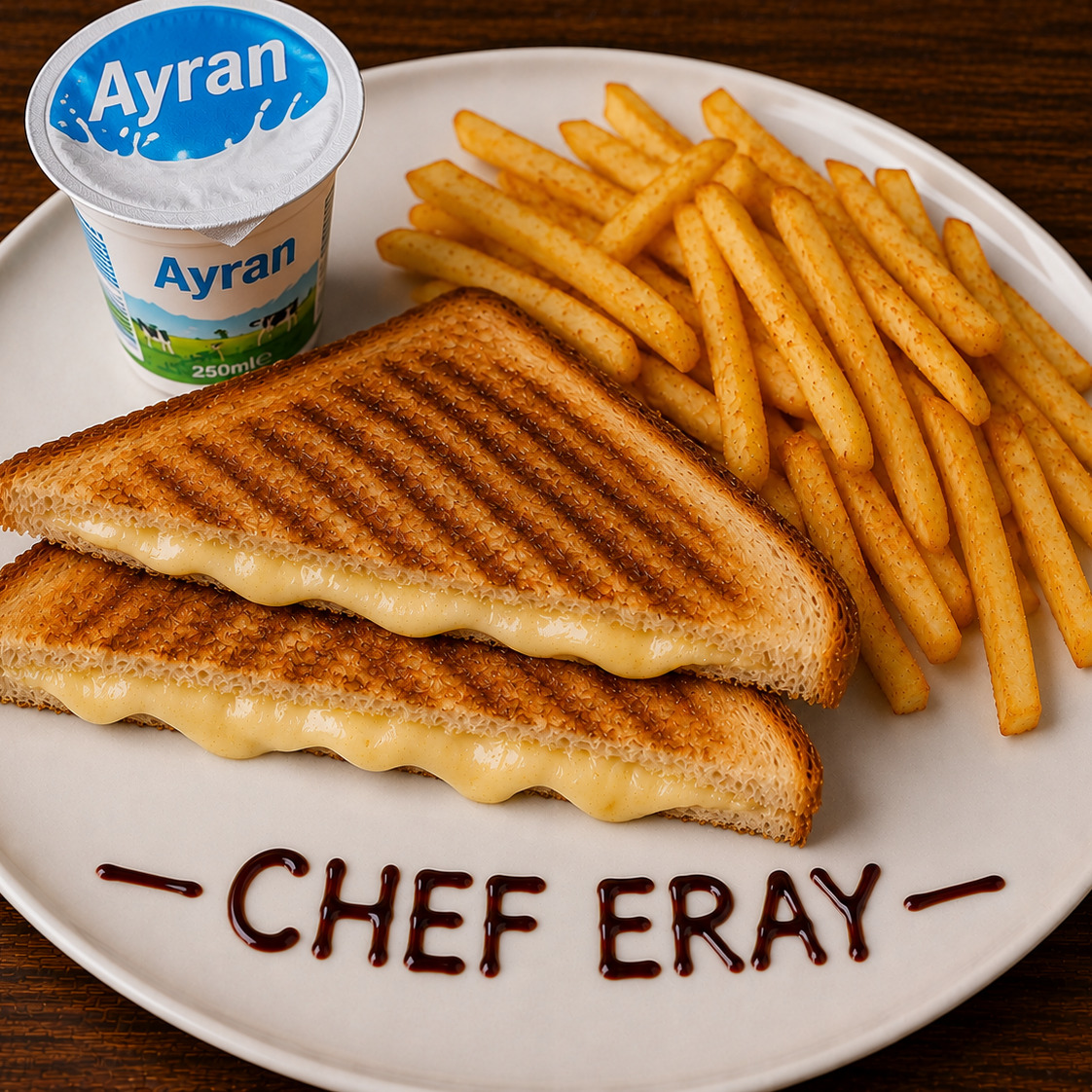 Kaşarlı Tost Menü 1
