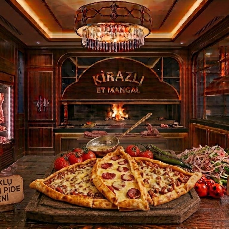 Sucuklu Kaşarlı Pide