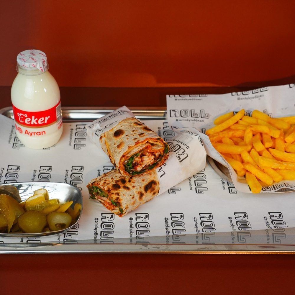 Kebabi Roll Menü (Standart)
