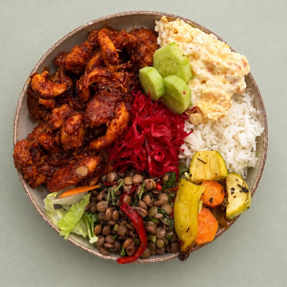 Acılı Tavuk Bowl