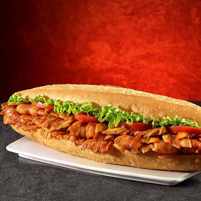 Somun Ekmeği Tavuk Döner