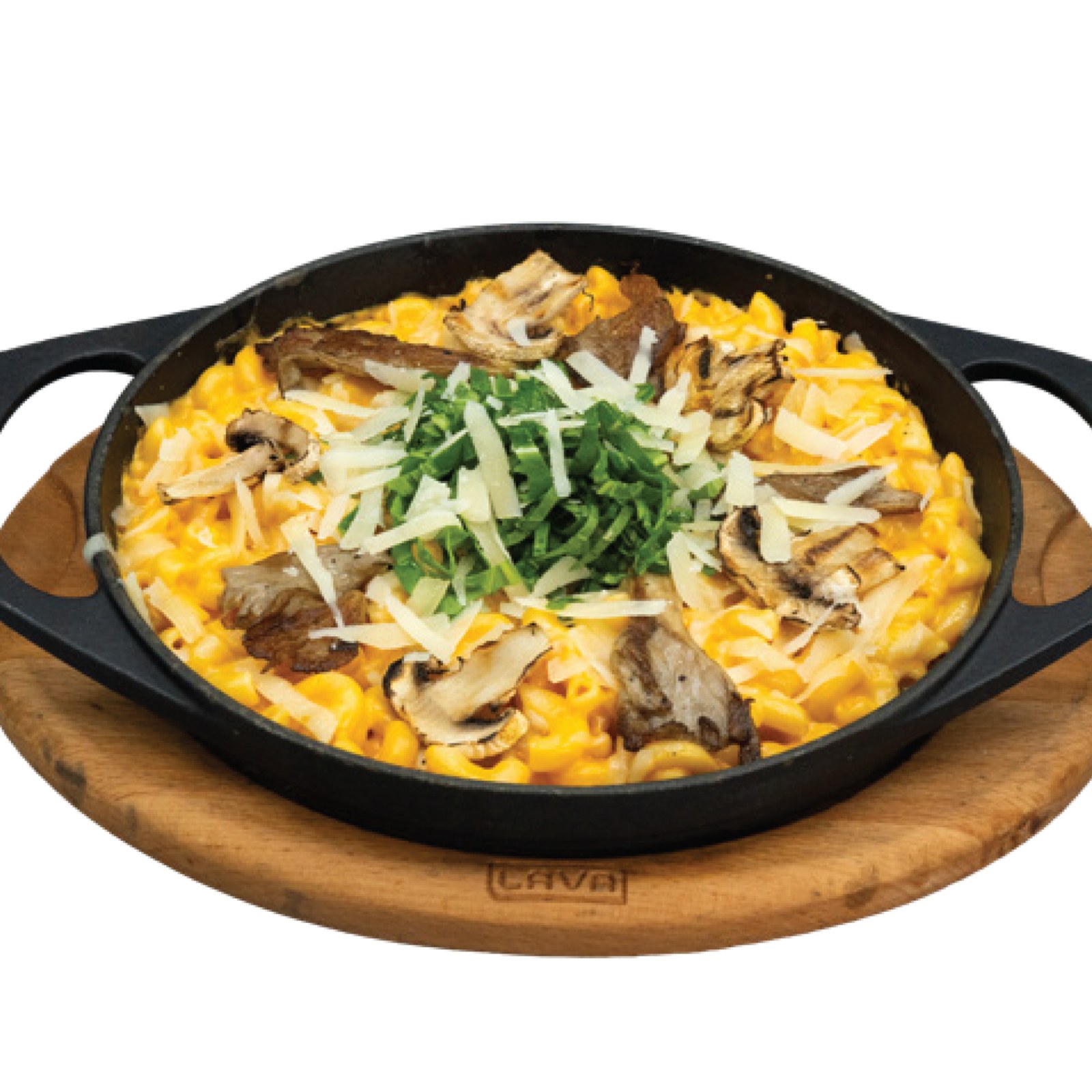Mantarlı Cheddar Soslu Mac & Cheese