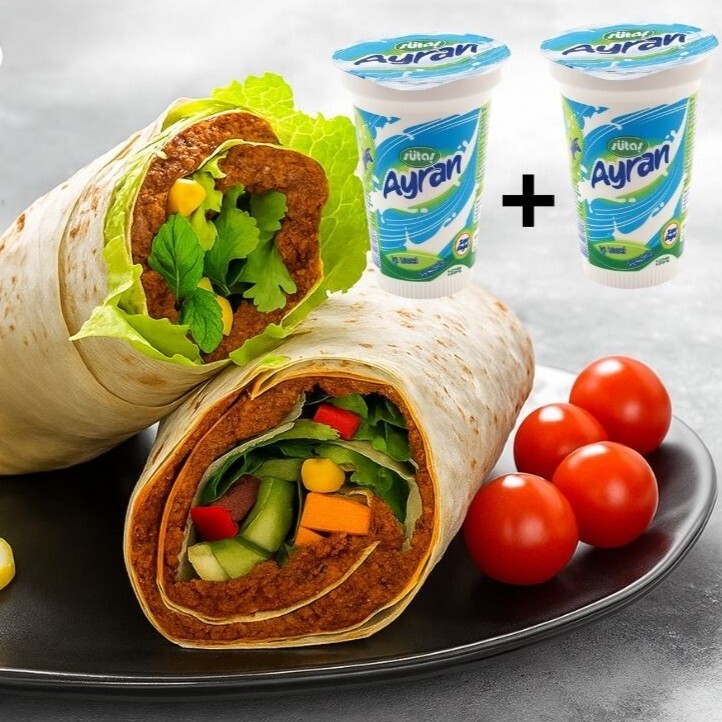 2'li Dürüm + 2'li Sütaş Ayran