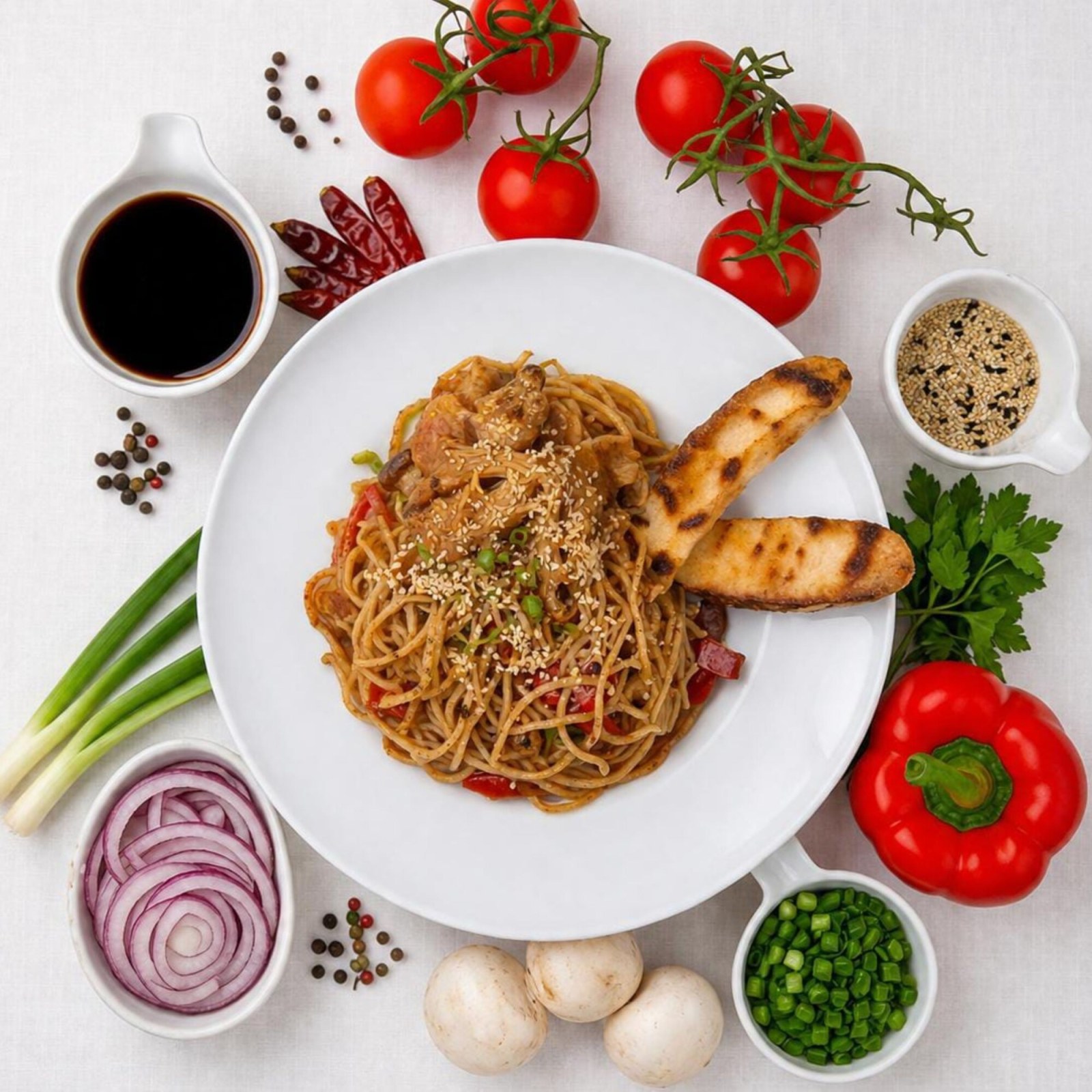 Tavuklu Ramen