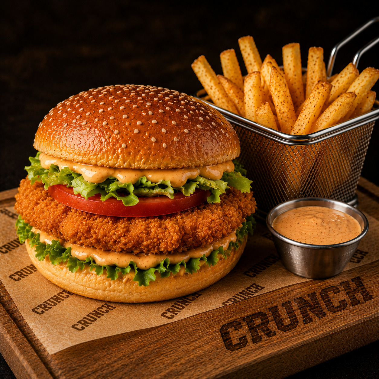 Çıtır Tavuk Burger