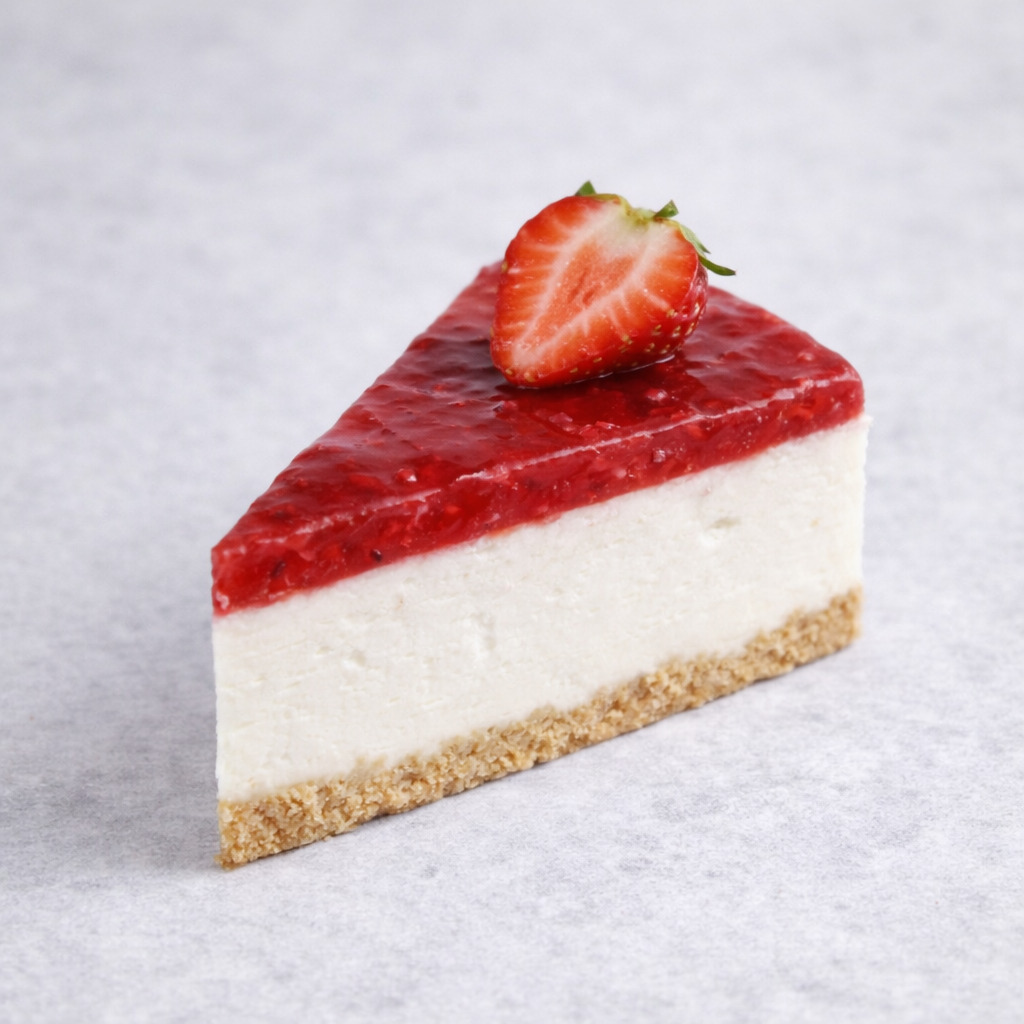 Çilekli Cheesecake (Dilim)