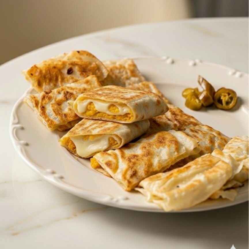 PATATESLİ YUMURTALI KAŞARLI GÖZLEME
