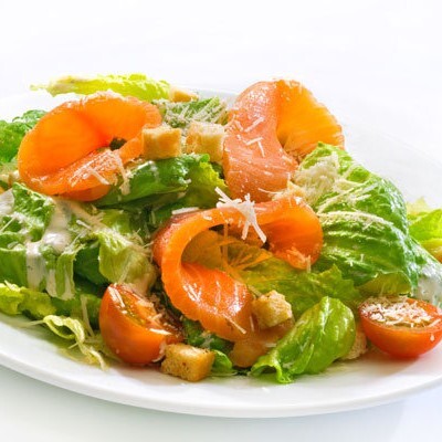 Somonlu Sezar Salatası