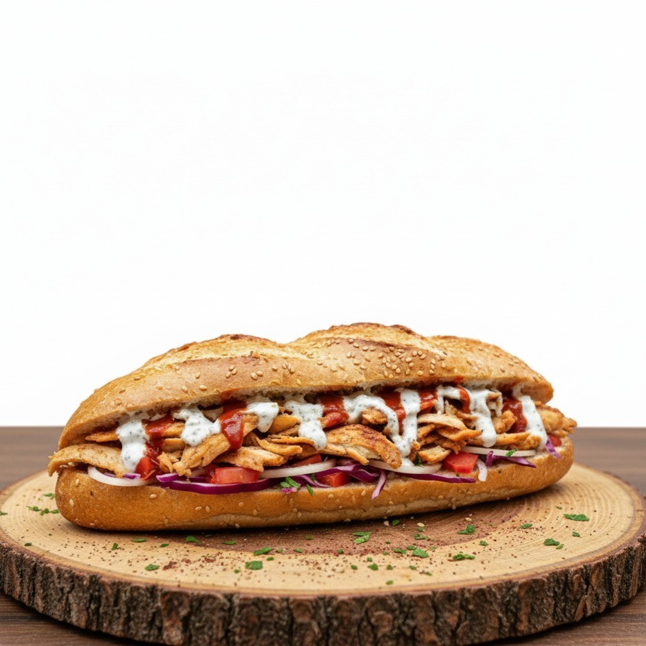 Atom Ekmek Arası Duble Tavuk Döner