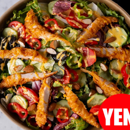 Chicken Fingers Salata