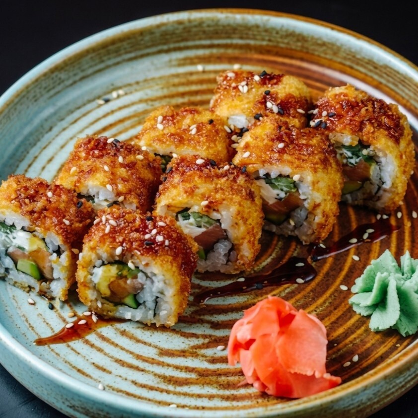 Crispy Ebi Tiger Roll